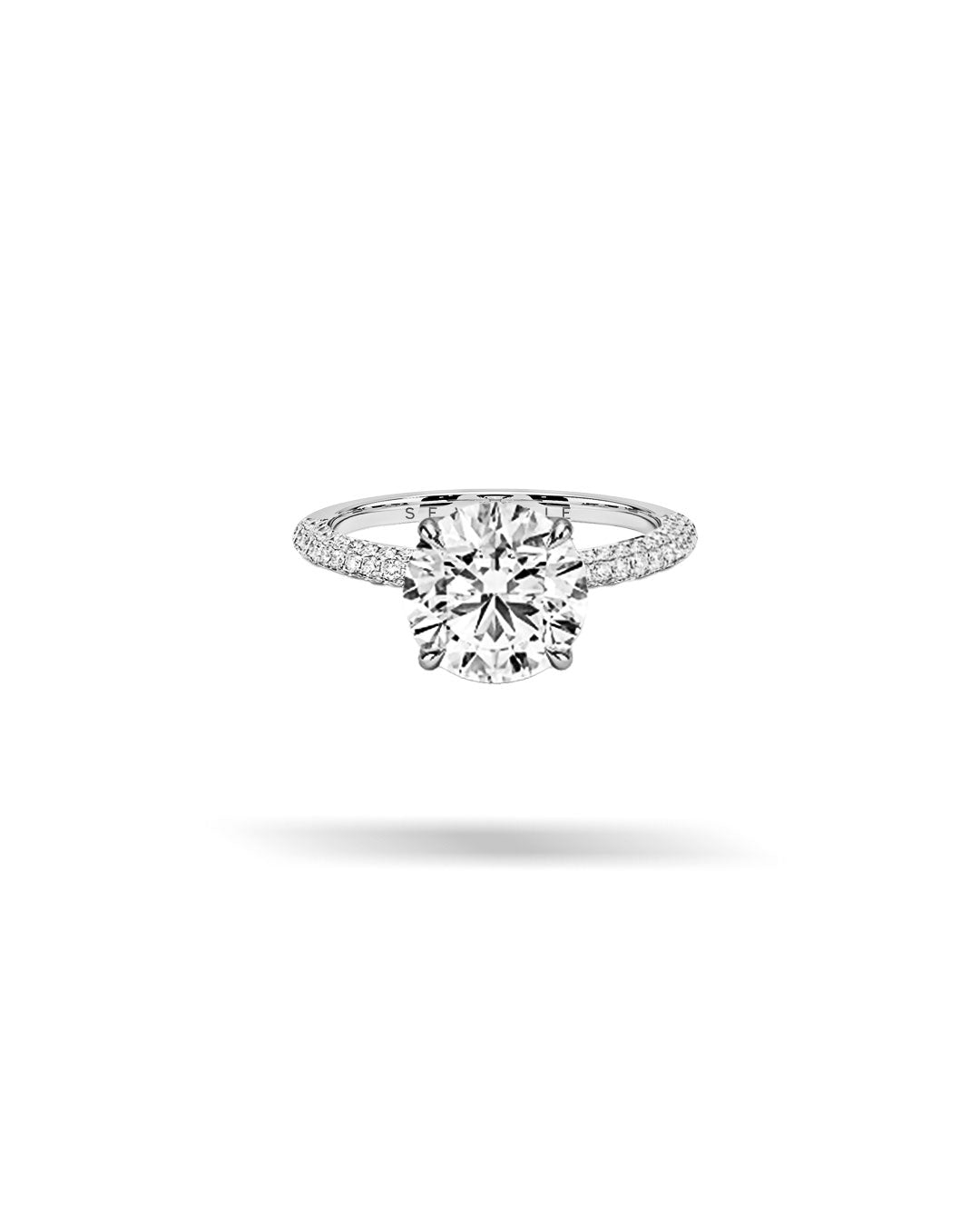 Round Solitaire Diamond Ring