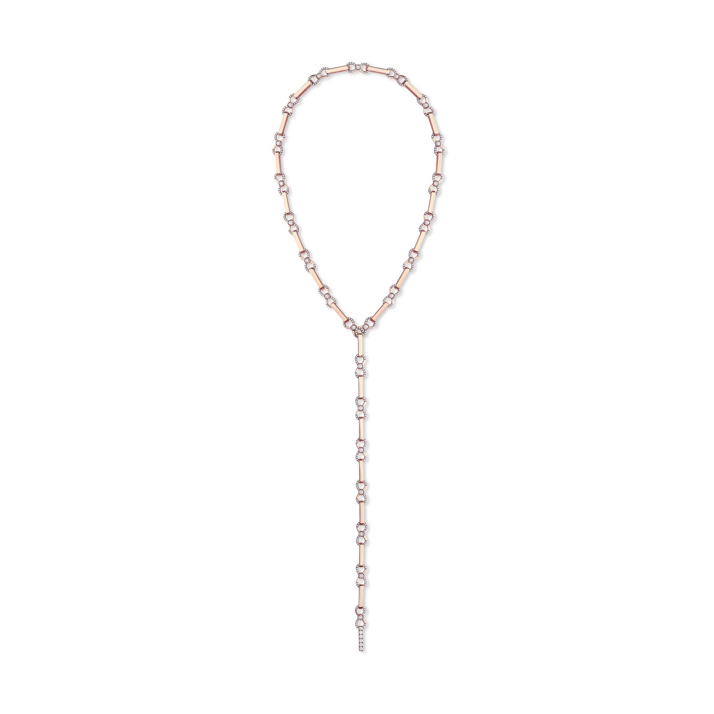 Long Link Infinity Chain Necklace to Lariat - SEVDALIE