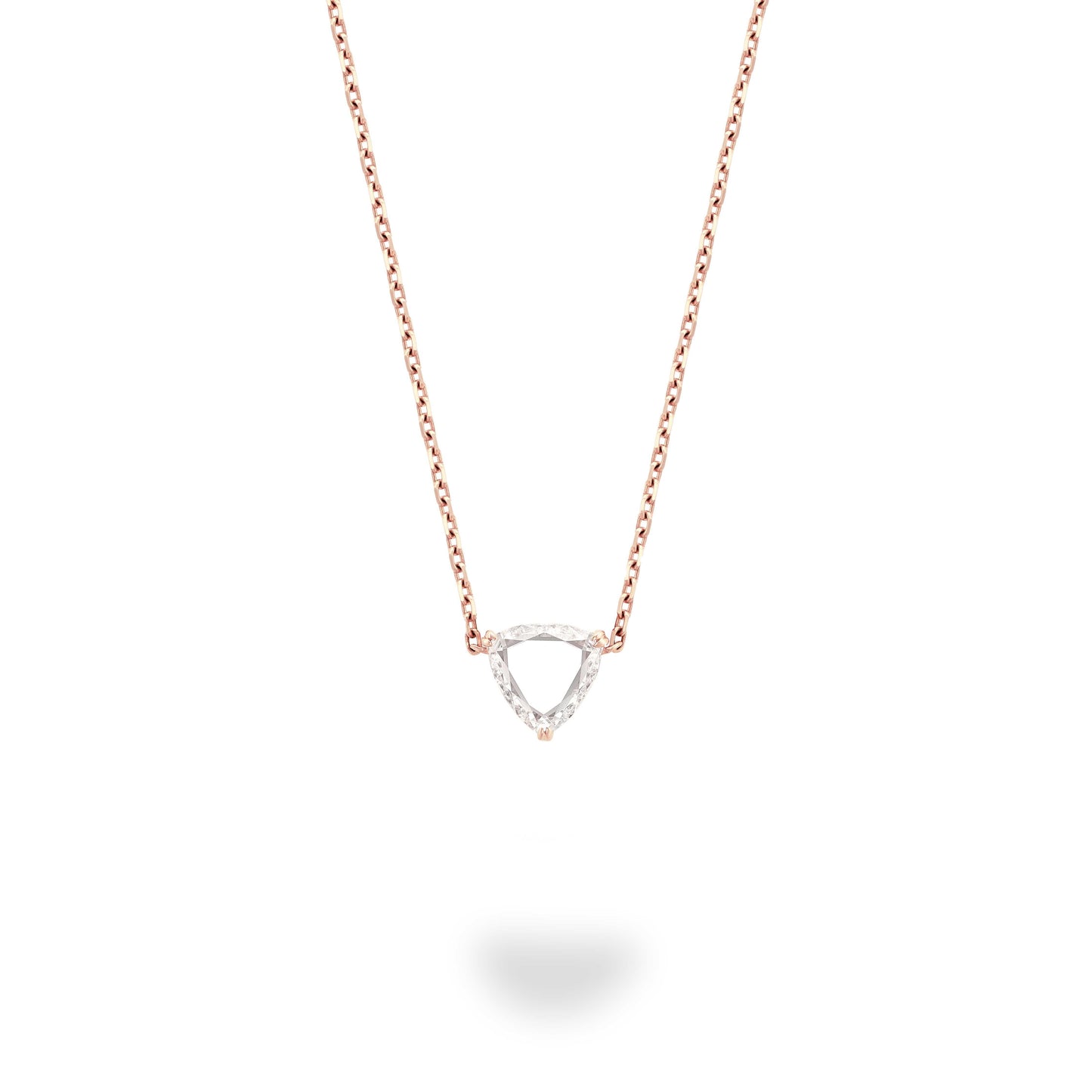 Trillium Portrait Solitaire Necklace - SEVDALIE