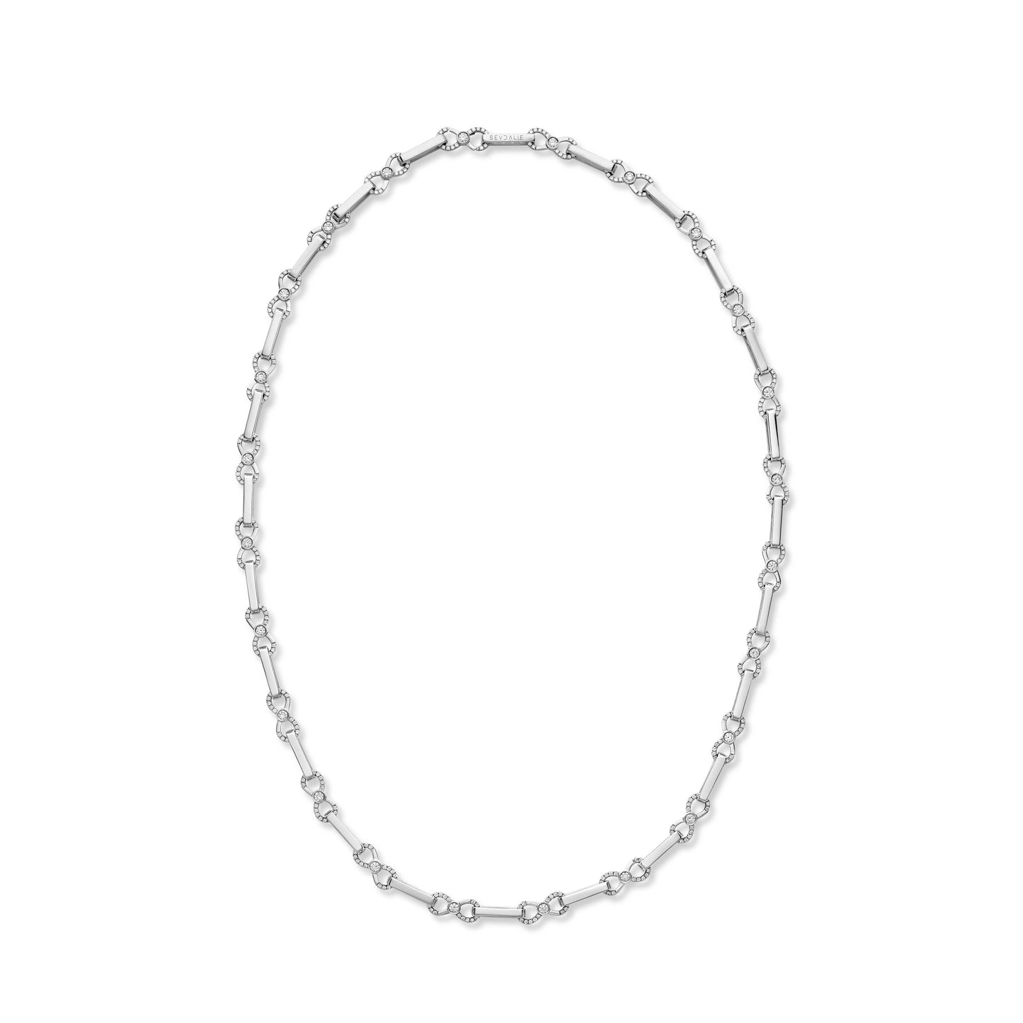 Long Link Infinity Chain Necklace to Lariat - SEVDALIE