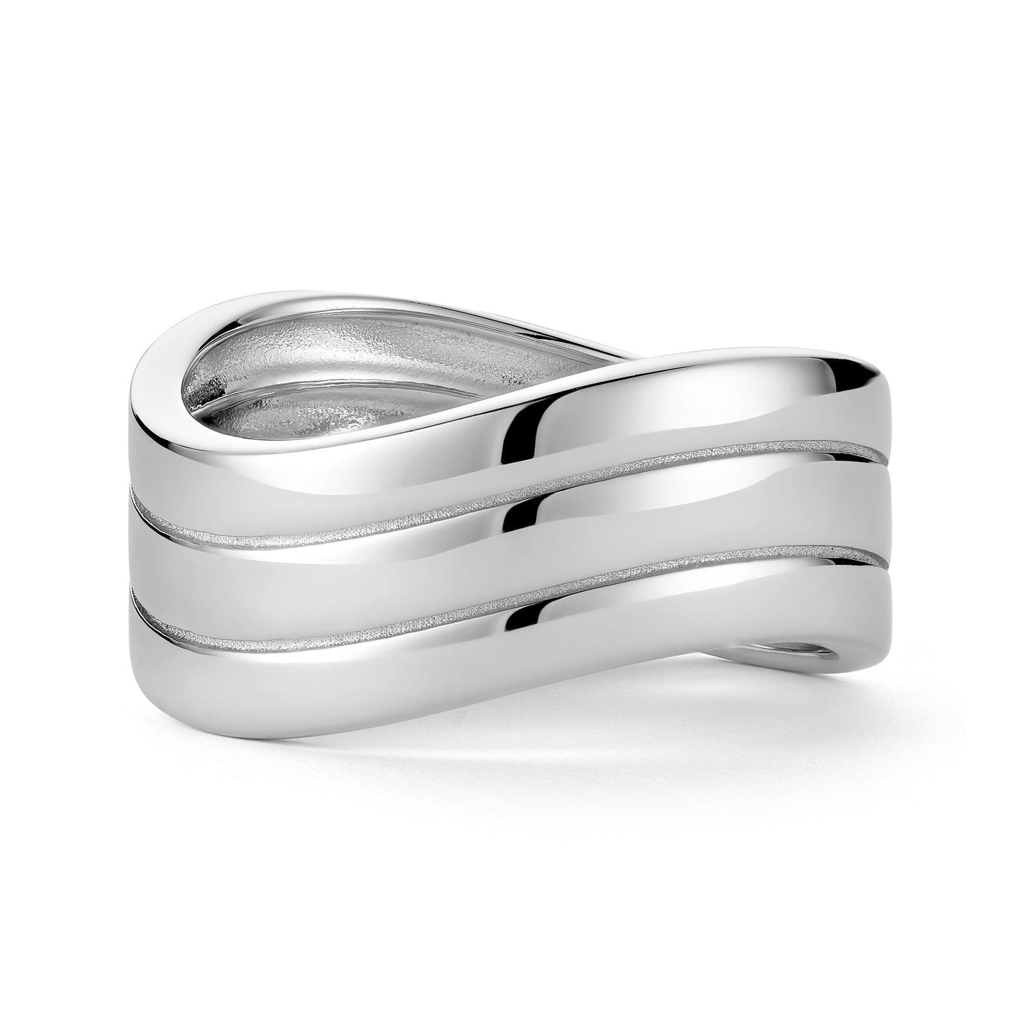 Curved Wave Ring - SEVDALIE