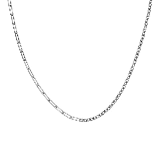Two Sided Dual Chain Necklace - SEVDALIE